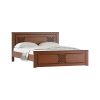 Lacquer Finish Bed- Nokshi - King Size Bed