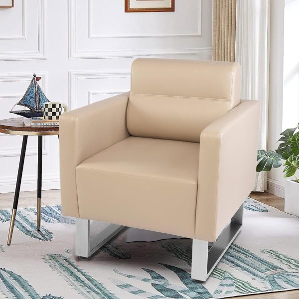 SoftSquare Single PU Lather Sofa