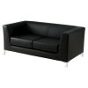 SoftBox Two Seater PU Lather Sofa