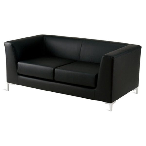 SoftBox Two Seater PU Lather Sofa